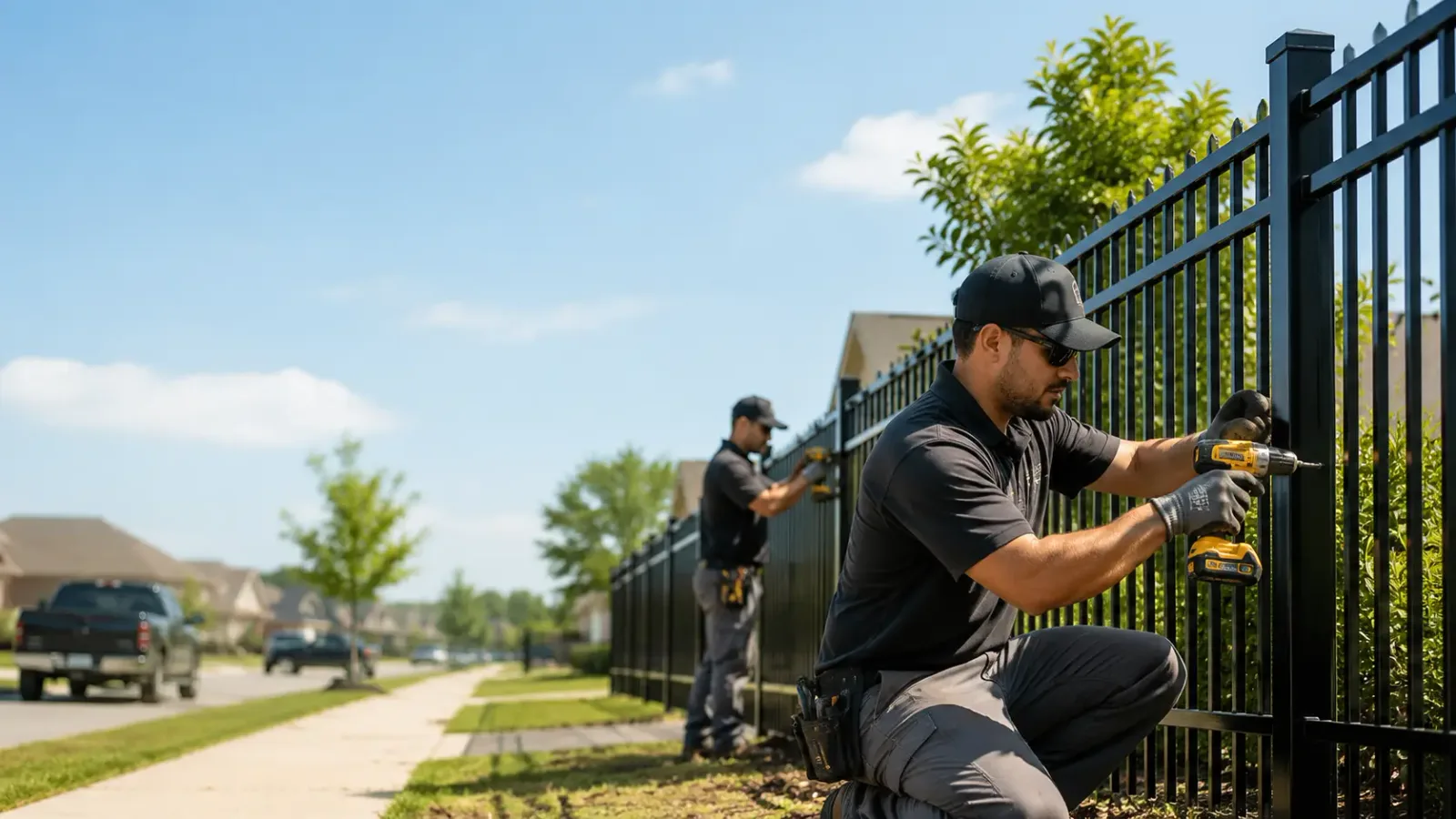 Metal Fence Installation in Louisville, AL